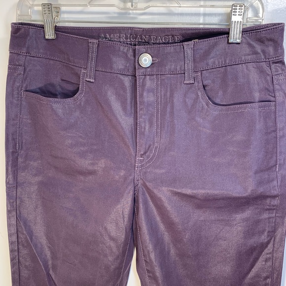 American Eagle outfitters purple Jean's size 8 - Picture 8 of 8
